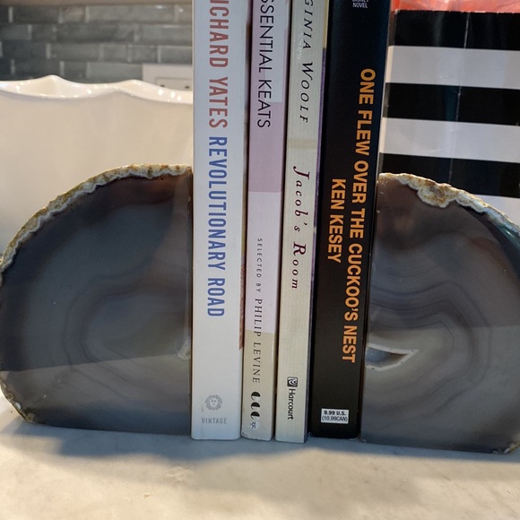 Agate Geode Bookends - Picture 11 of 13